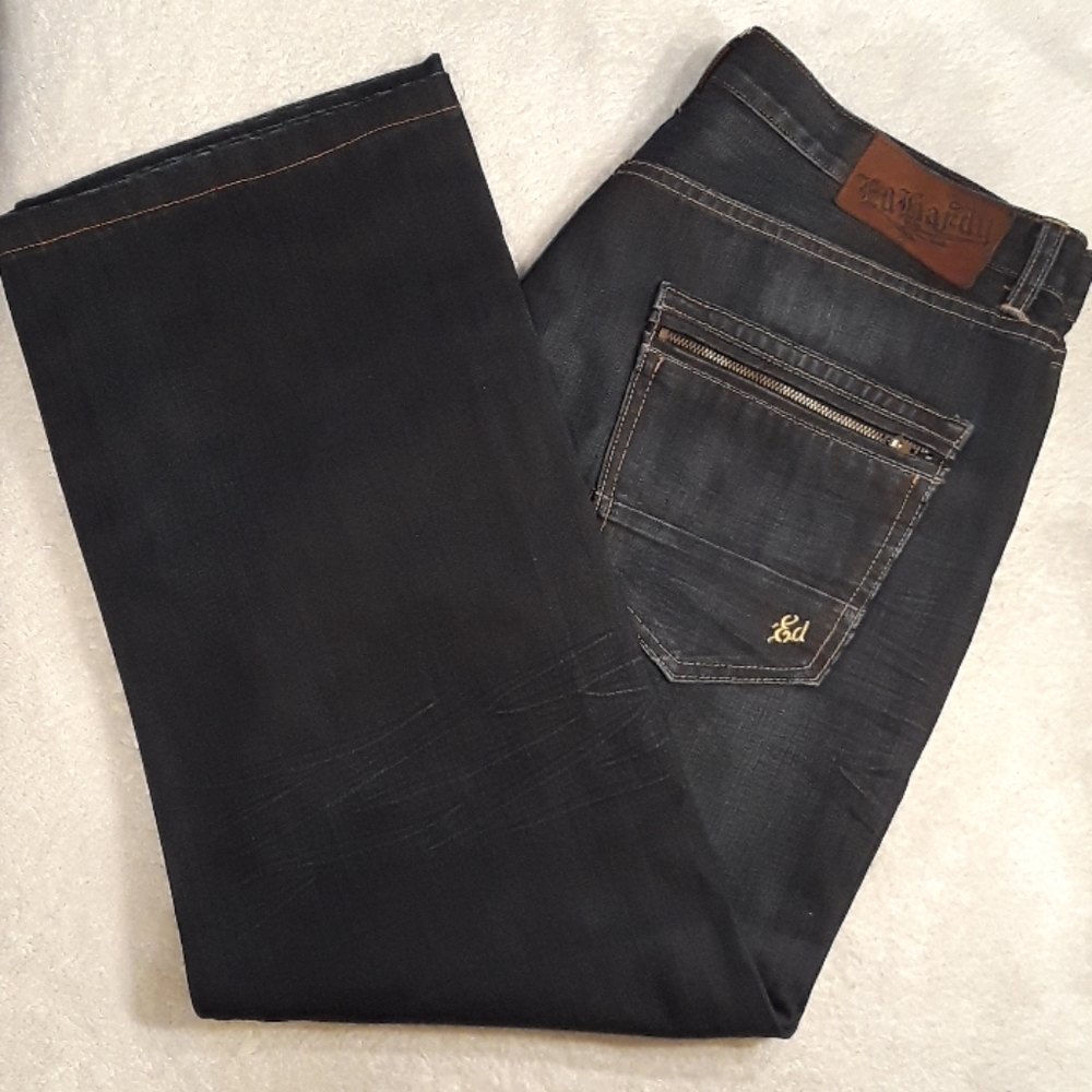 Ed Hardy Relaxed-Fit Jeans. Men's Size: W38x32L